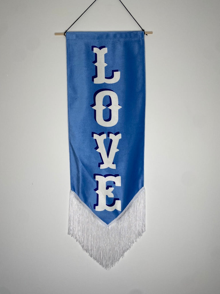 LOVE | Velvet Wedding Banner