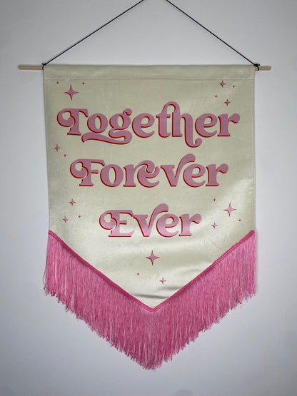 Together | Wedding Velvet Banner