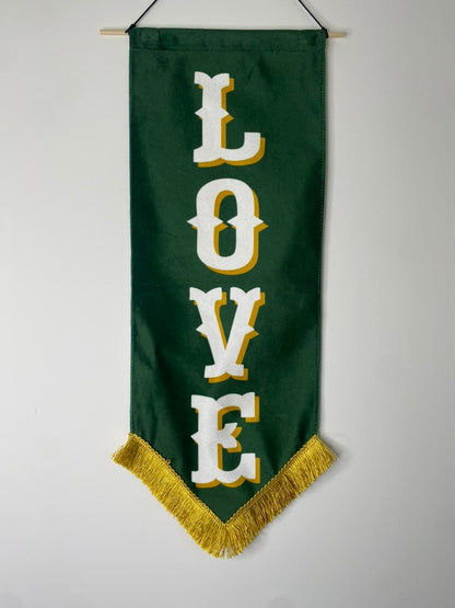 LOVE | Velvet Wedding Banner