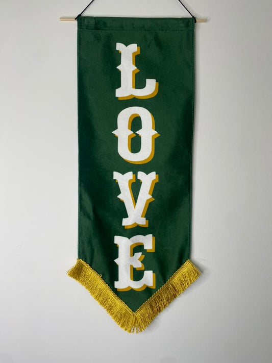 LOVE | Velvet Wedding Banner
