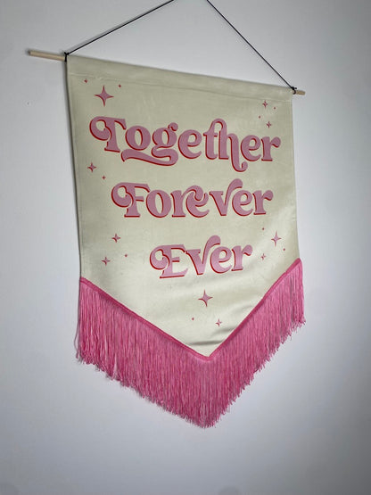 Together | Wedding Velvet Banner