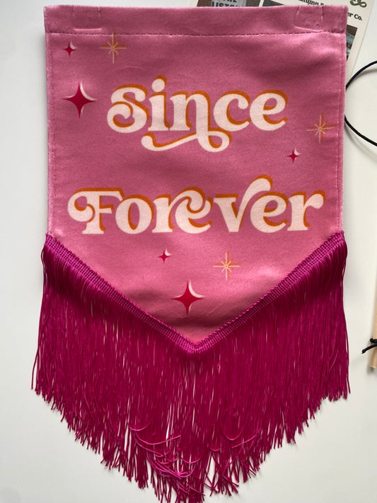 Since Forever | Velvet Wedding Banner