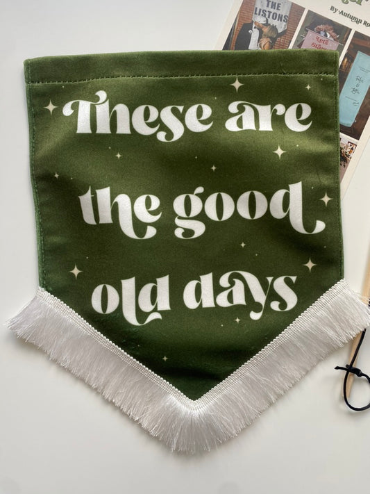 Good Old Days | Velvet Wedding Banner