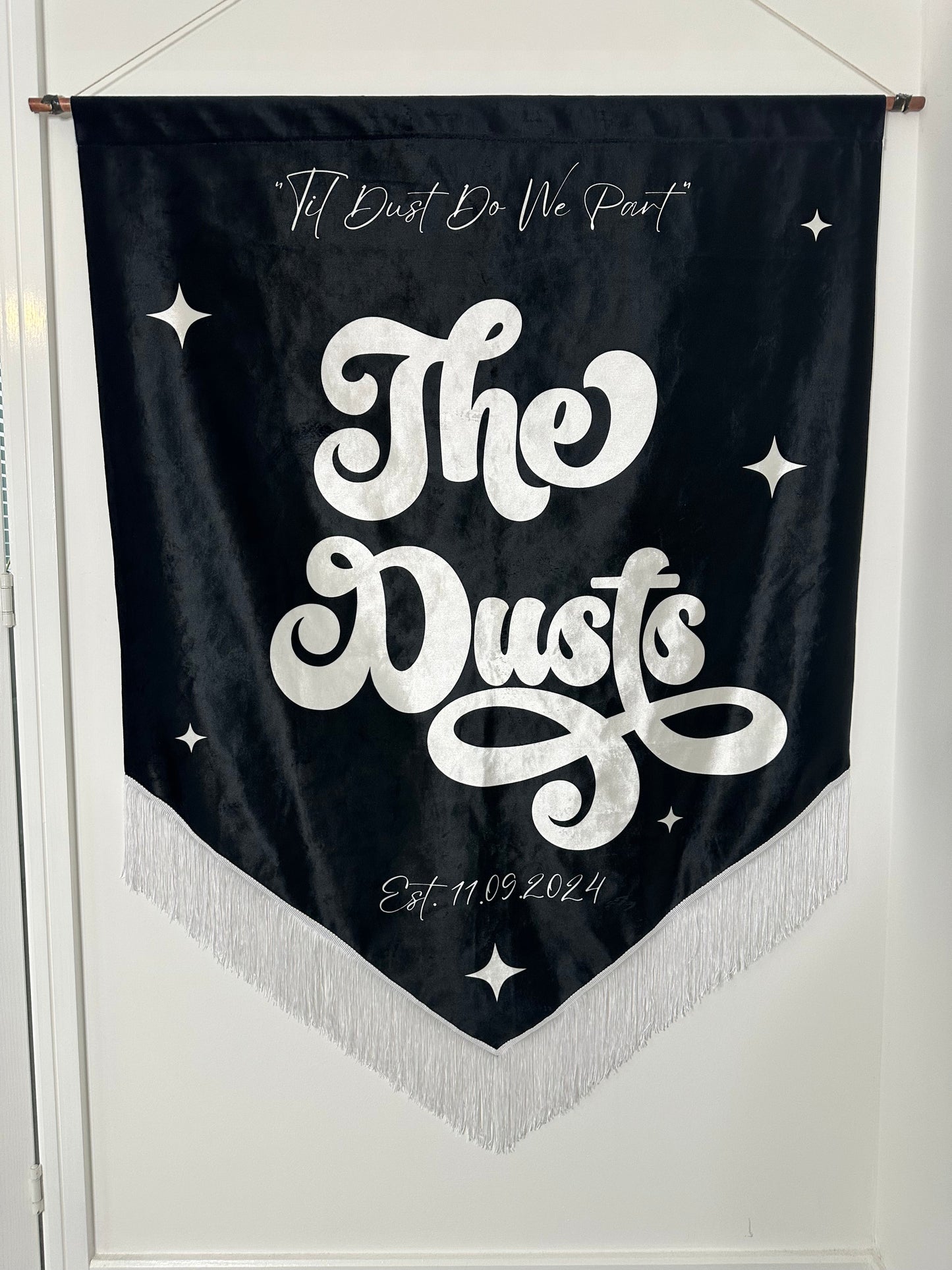 Custom velvet wedding banner, Personalized wedding decor, Luxury wedding banner, Velvet wedding sign, Elegant wedding decoration, Custom wedding signage, Velvet ceremony banner, Wedding name banner, Romantic wedding decor, Personalized wedding banner, Customized velvet sign, Wedding aisle banner, Sophisticated wedding decor, Premium velvet banner, Wedding reception sign.