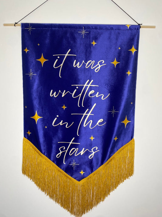 Written in the stars | Velvet Banner