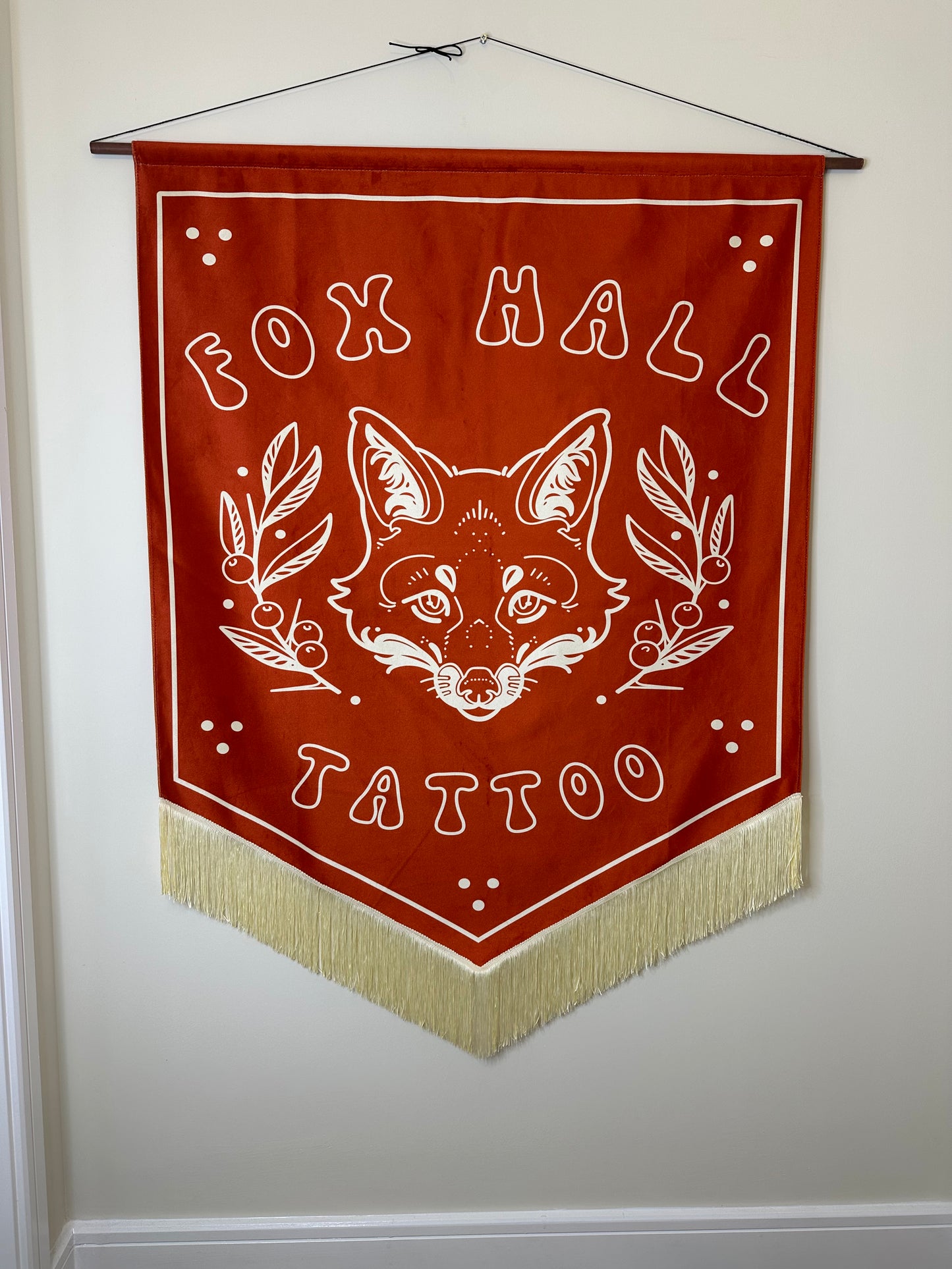 Tattoo Velvet Banner ~ Large