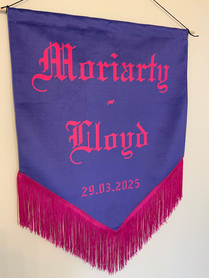 50cm x 60cm Velvet Decor Banner MEDIUM