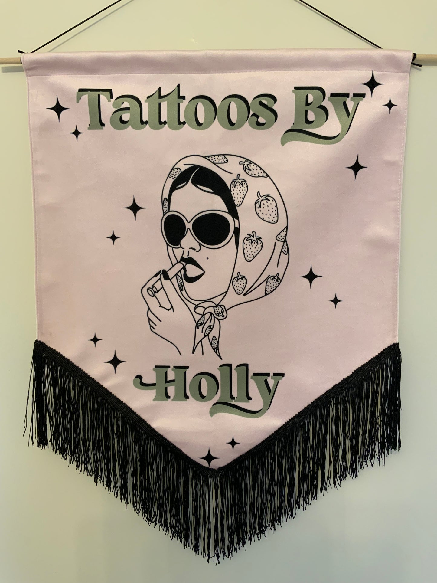 Tattoo Velvet Banner ~ Large