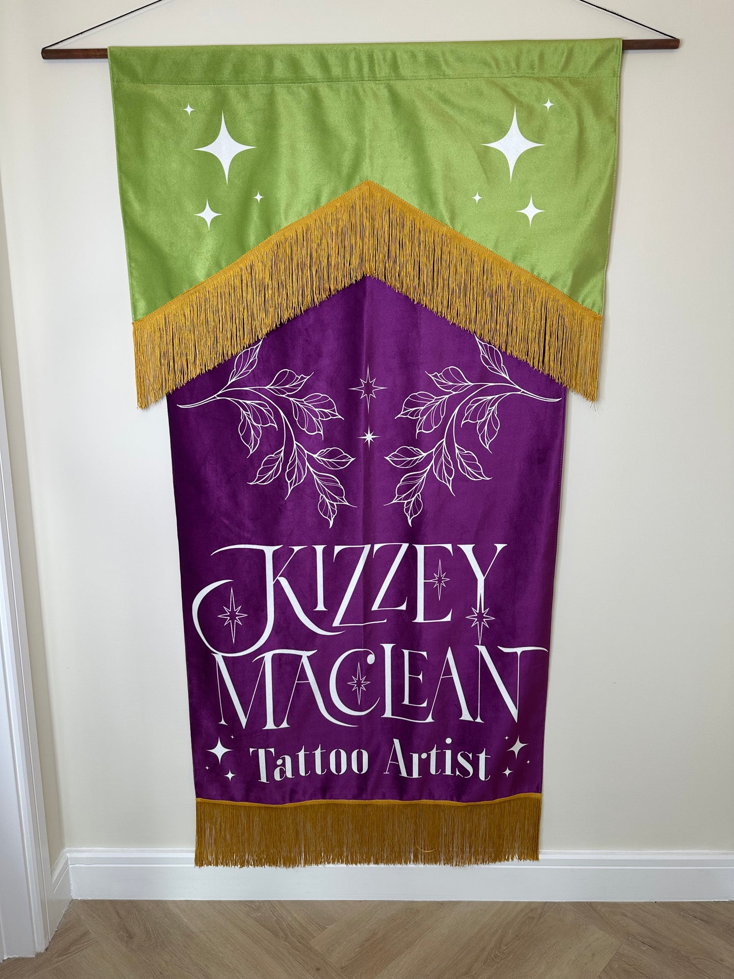 Autumn Rose Signature Tattoo Banner