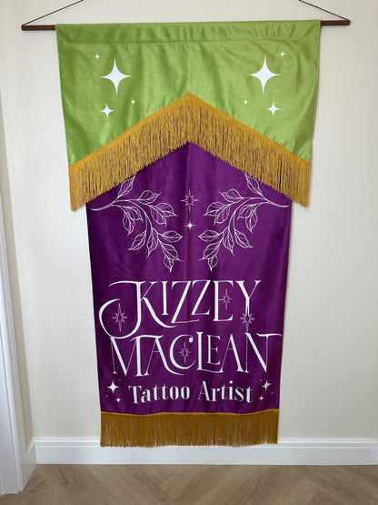 Autumn Rose Signature Tattoo Banner