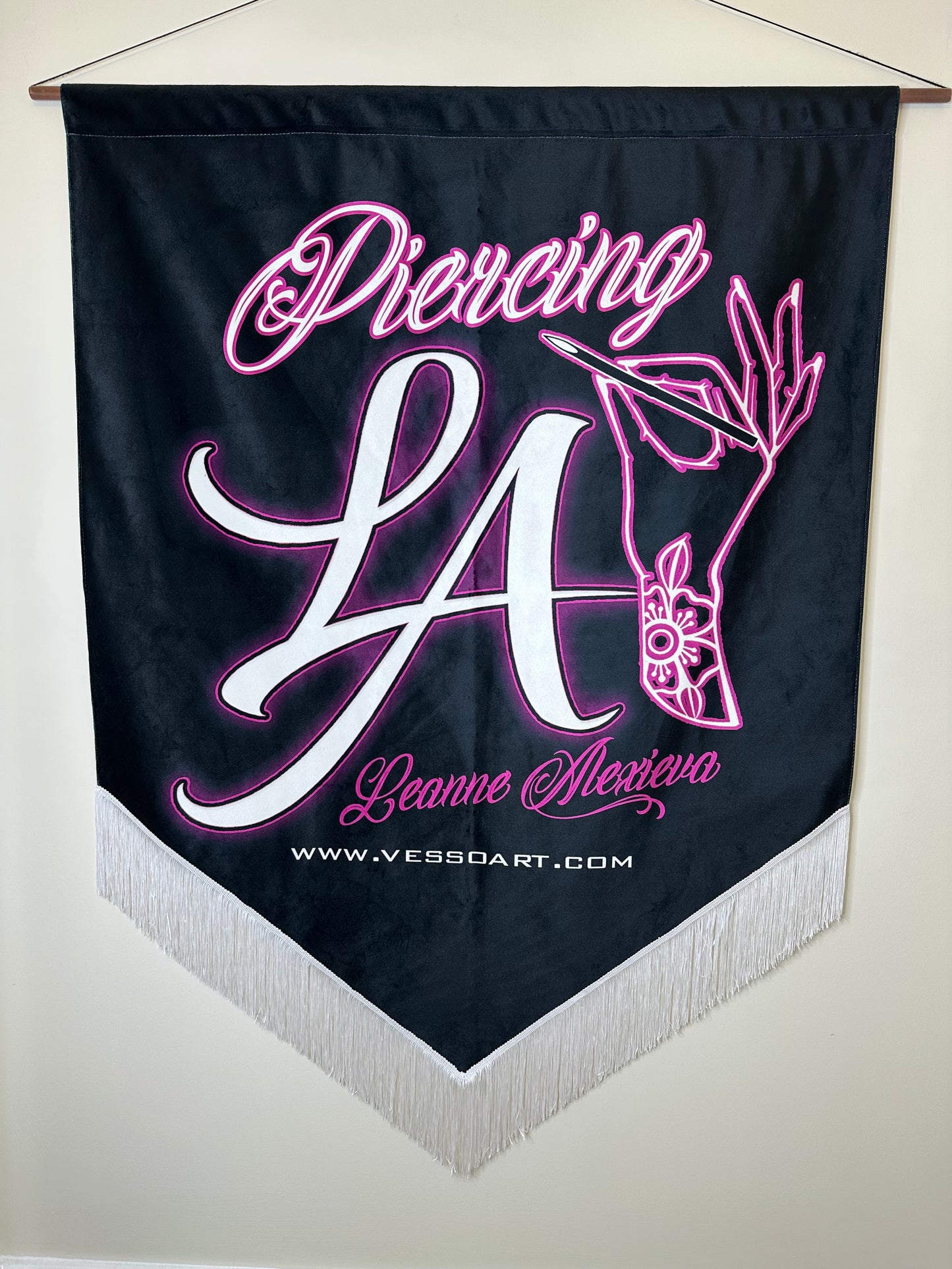 Tattoo Velvet Banner ~ Large