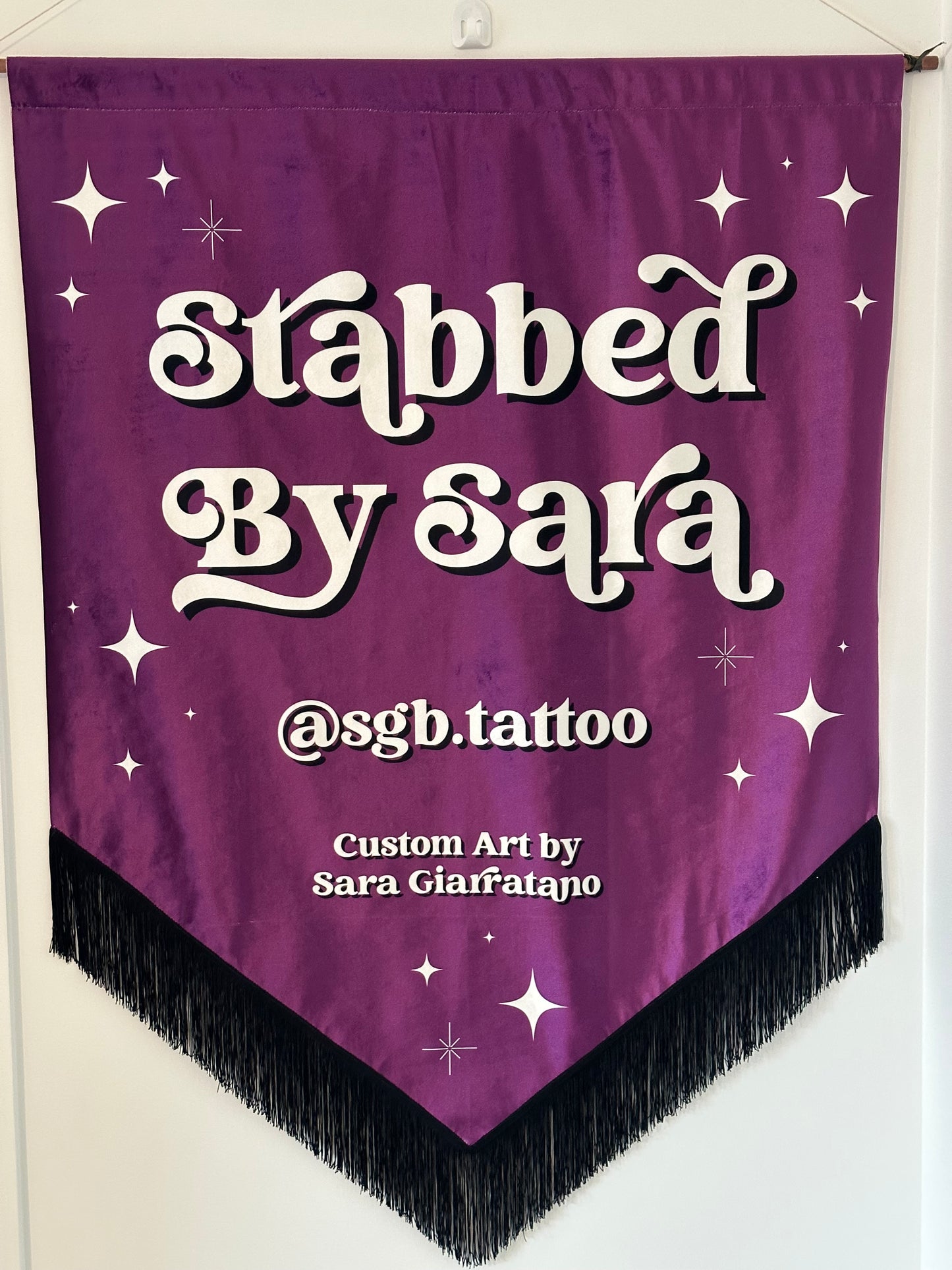 Velvet Tattoo Banner ~ XL