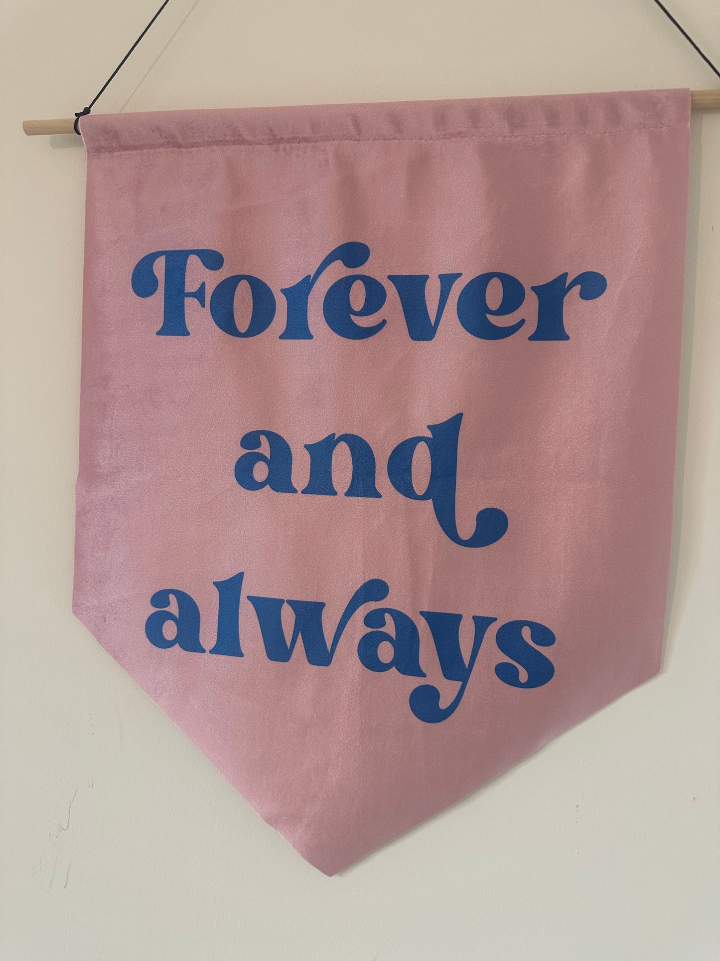 Velvet Decor Banner ~ Medium