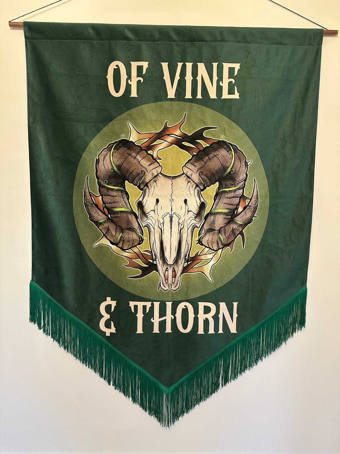 Tattoo Velvet Banner ~ Large