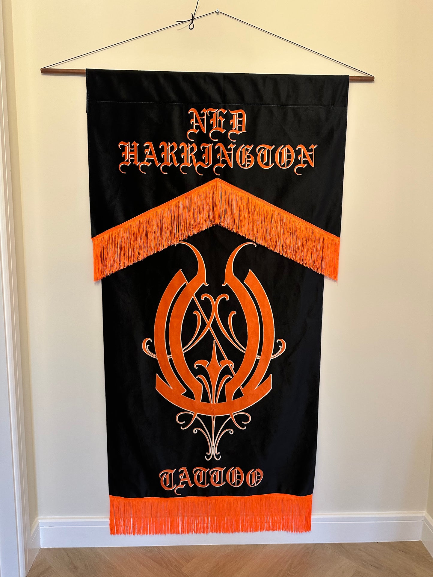 Autumn Rose Signature Tattoo Banner