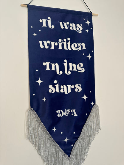 Wedding Velvet Banner ~ Small
