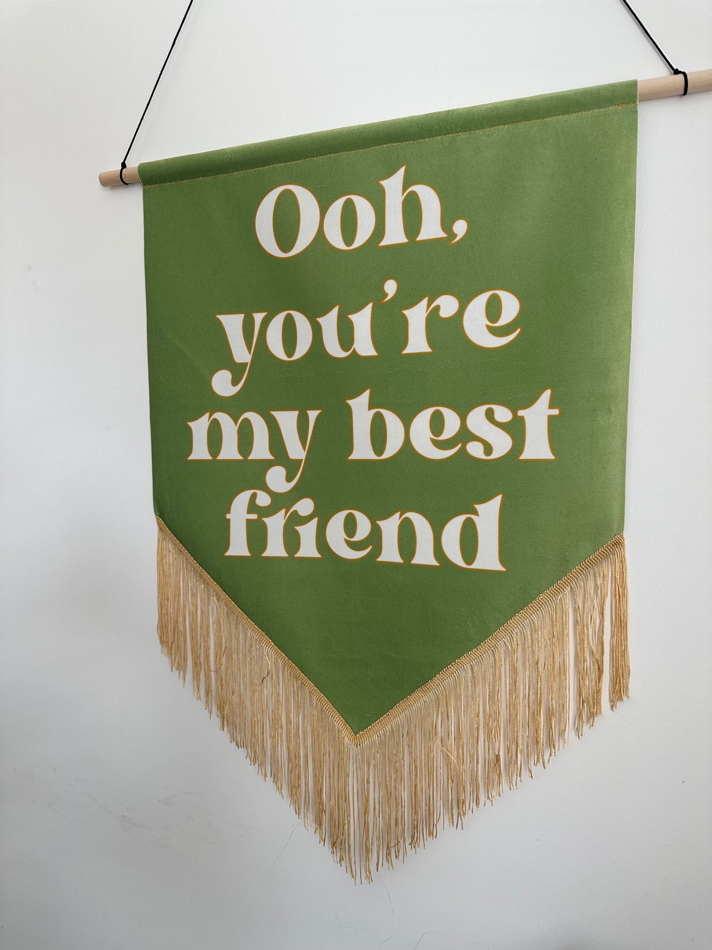 Velvet Decor Banner ~ Medium