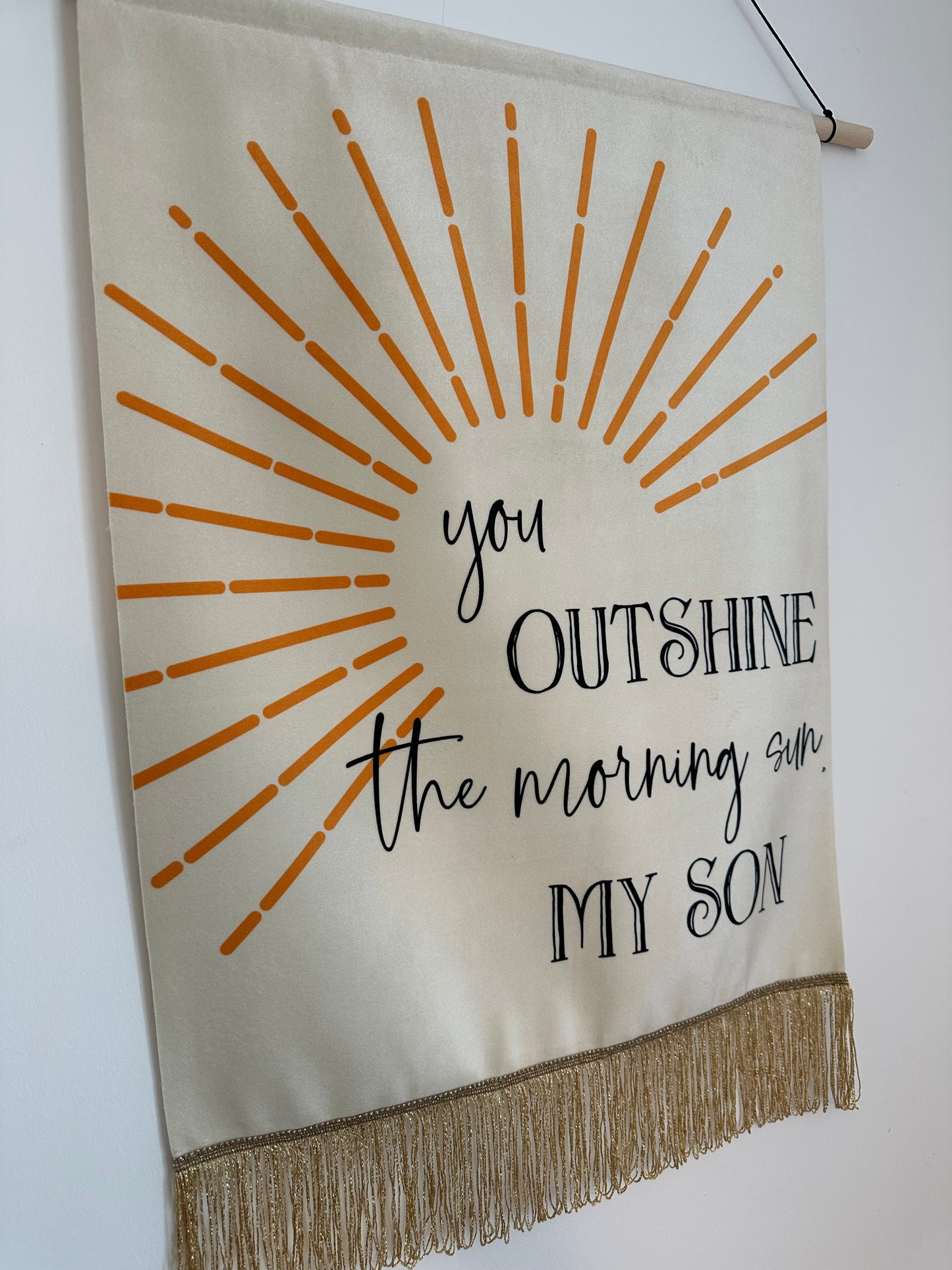 Velvet Decor Banner ~ Medium