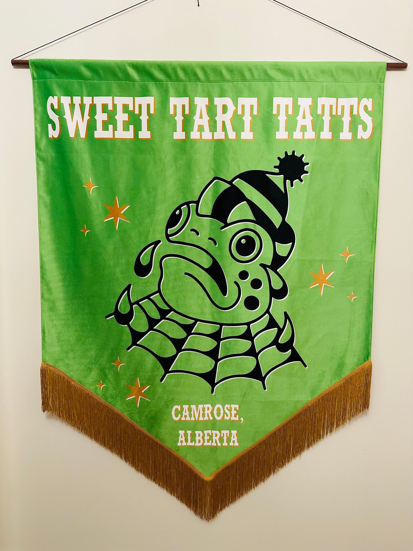 Tattoo Velvet Banner ~ Large