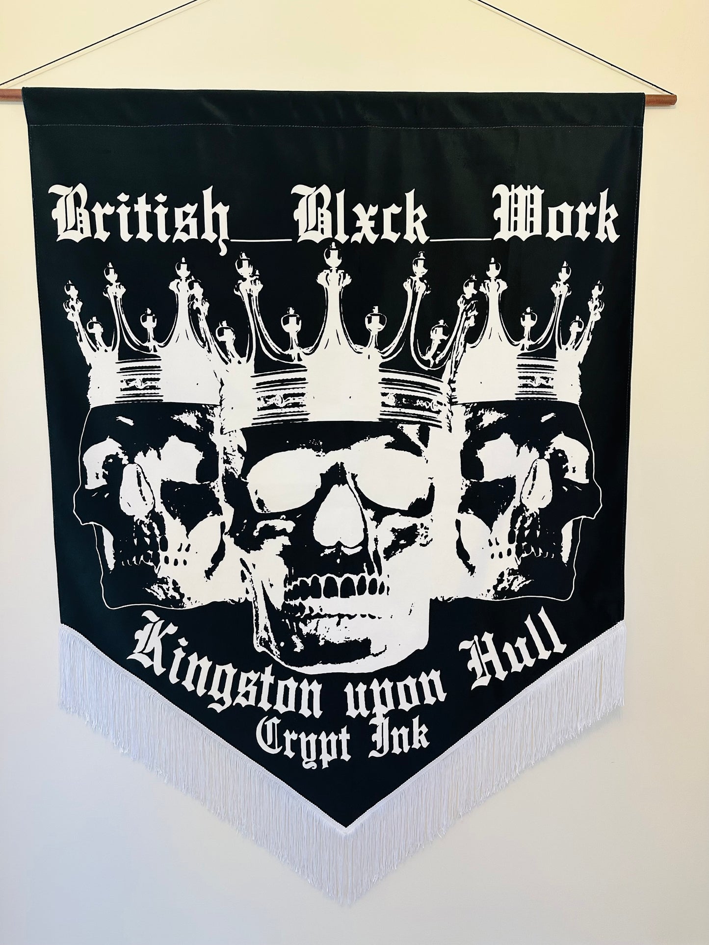 Tattoo Velvet Banner ~ Large