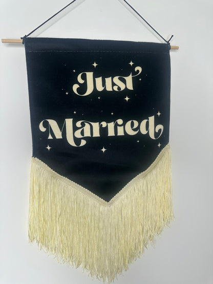 25cm x 30cm Velvet Banner