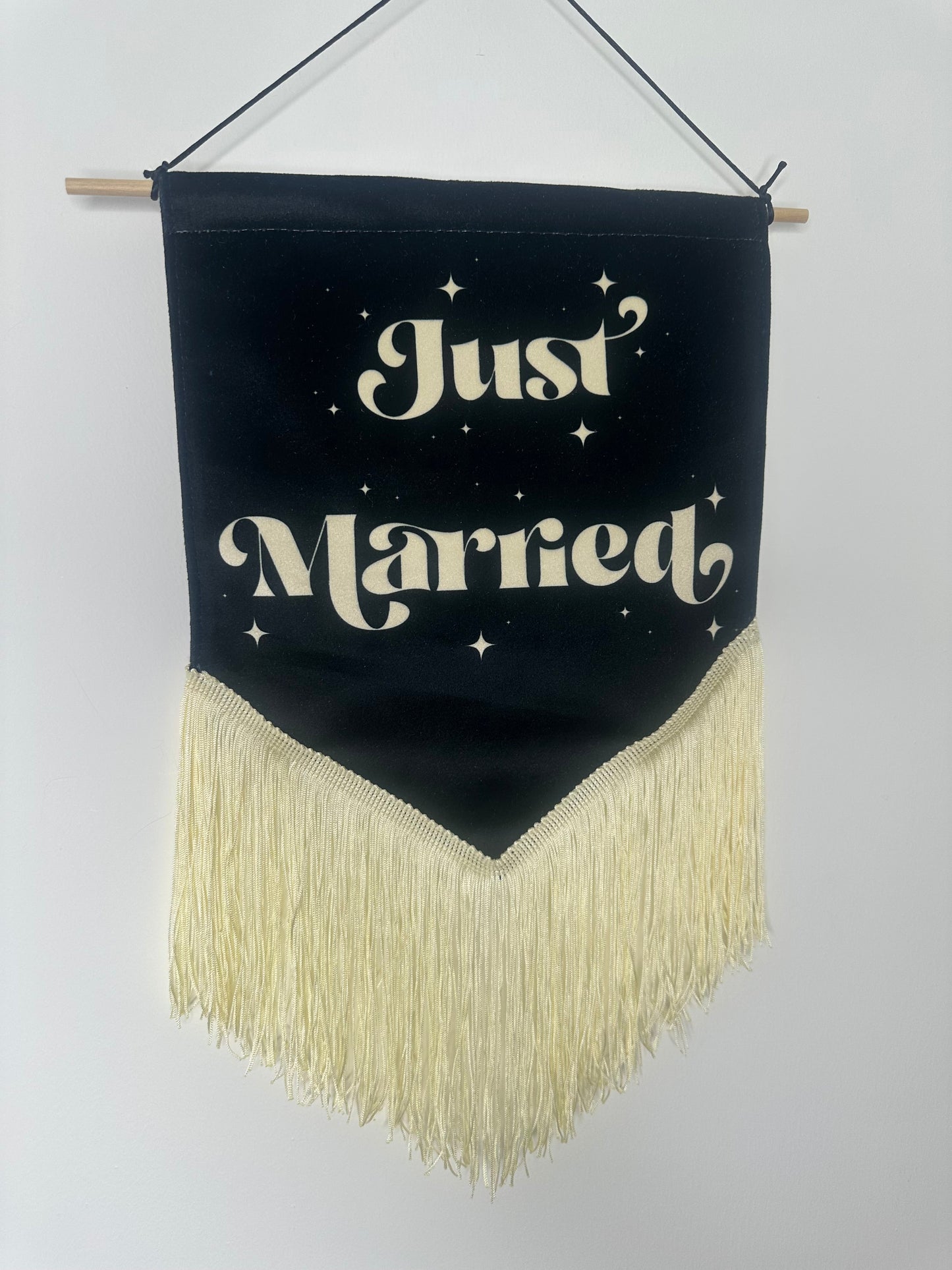 25cm x 30cm Velvet Banner
