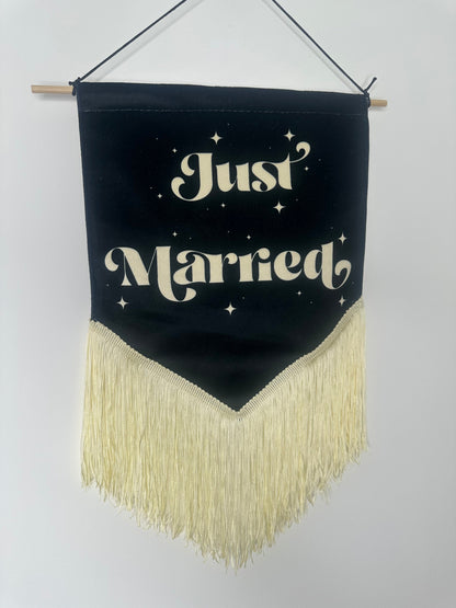 25cm x 30cm Velvet Banner