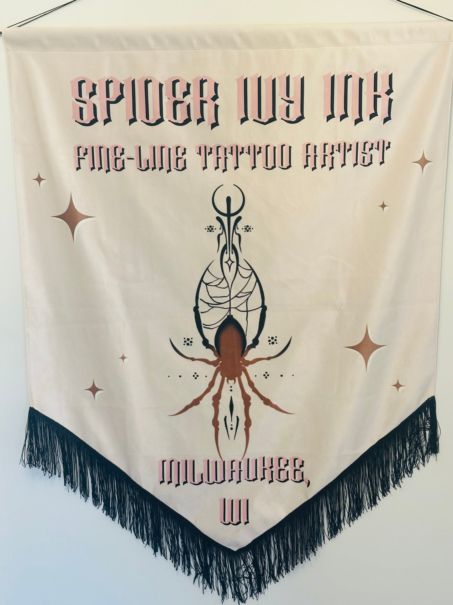 Tattoo Velvet Banner ~ Large