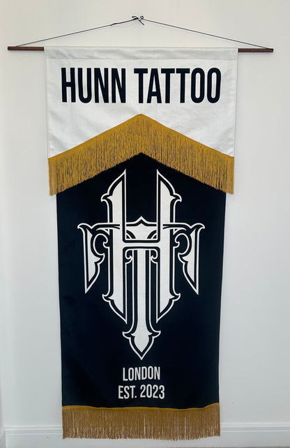 Autumn Rose Signature Tattoo Banner