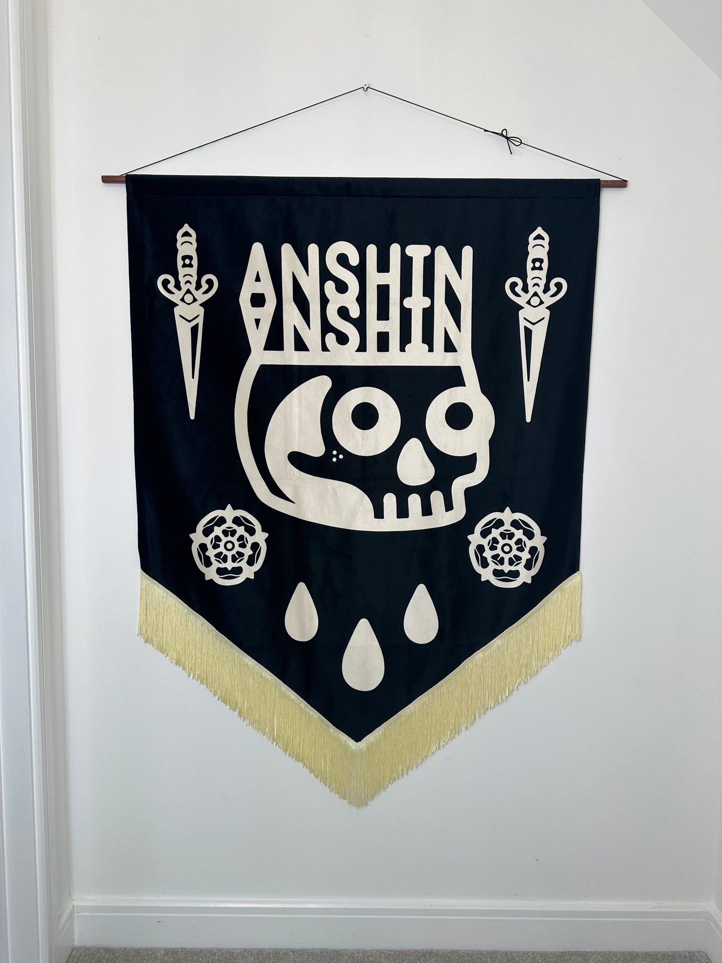 Tattoo Velvet Banner ~ Large