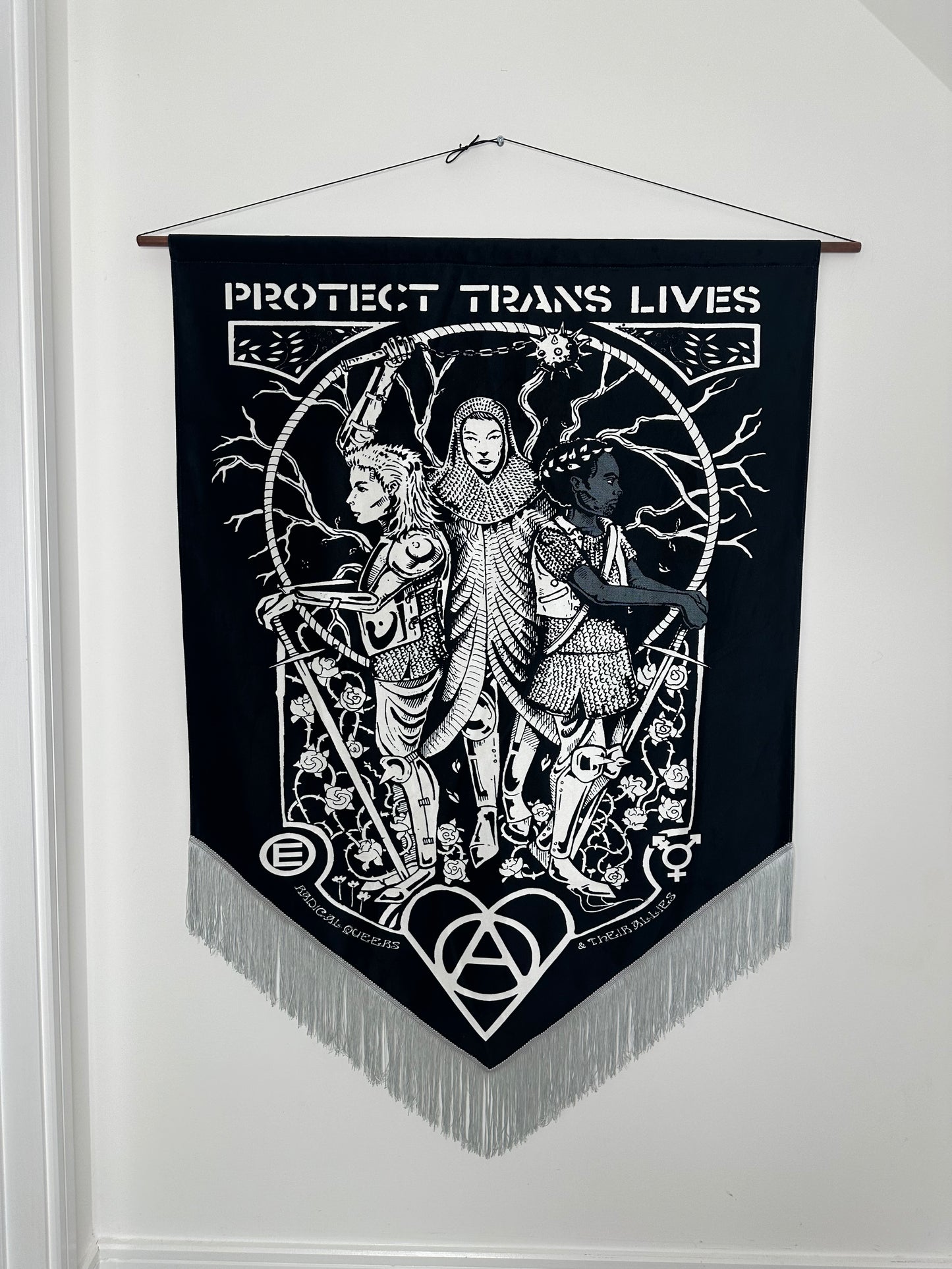 Tattoo Velvet Banner ~ Large