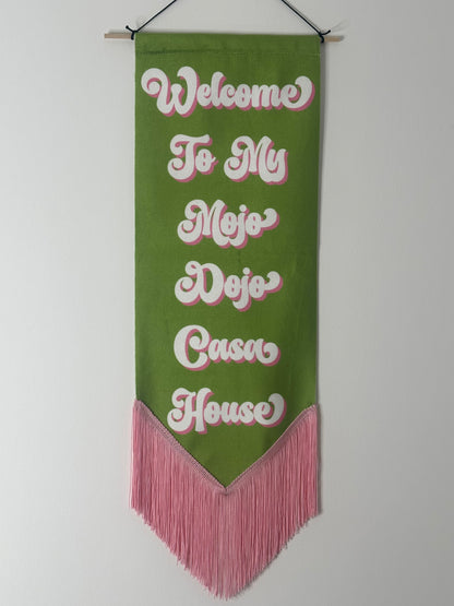 Wedding Velvet Banner ~ Small