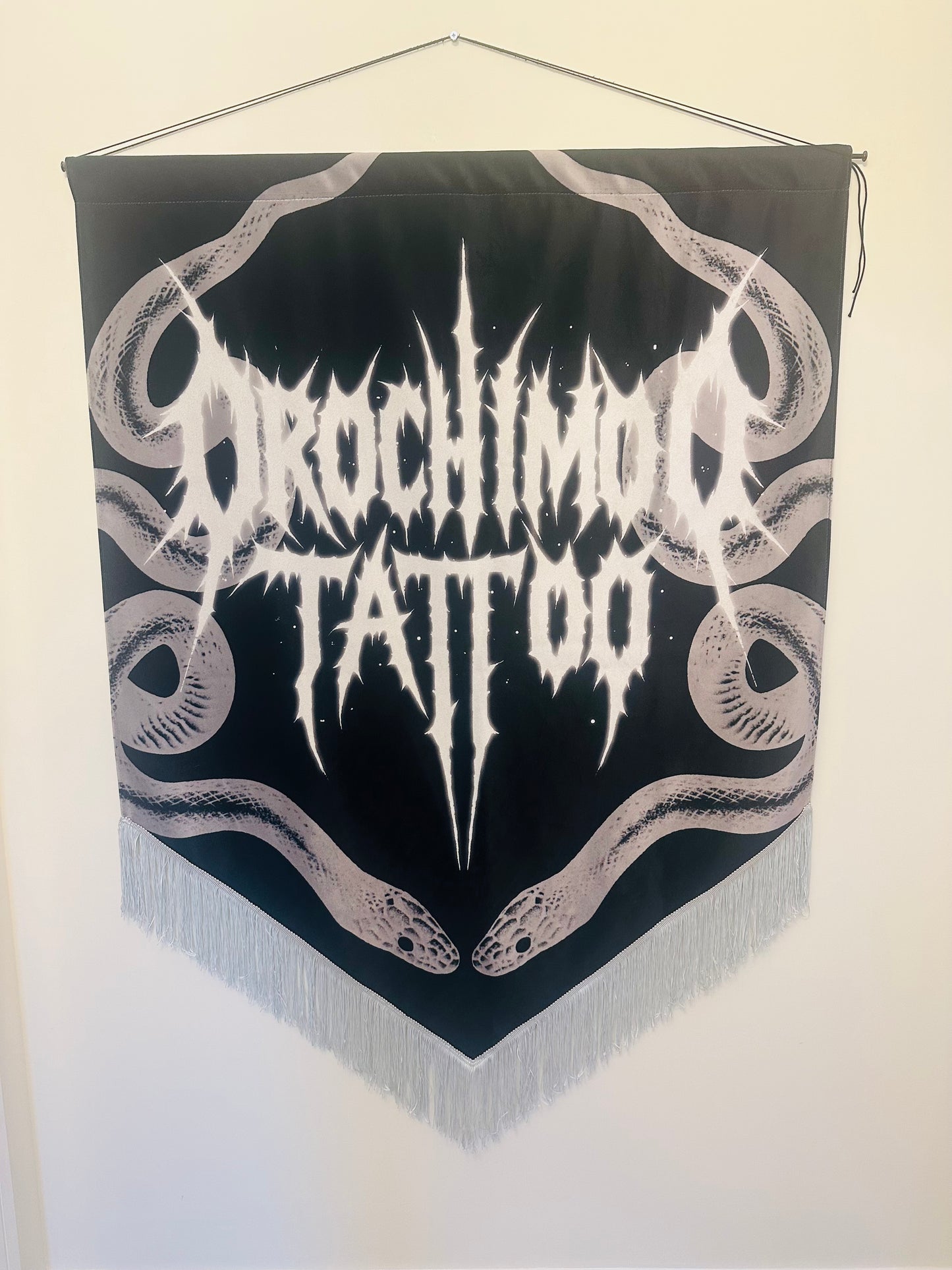 Tattoo Velvet Banner ~ Large