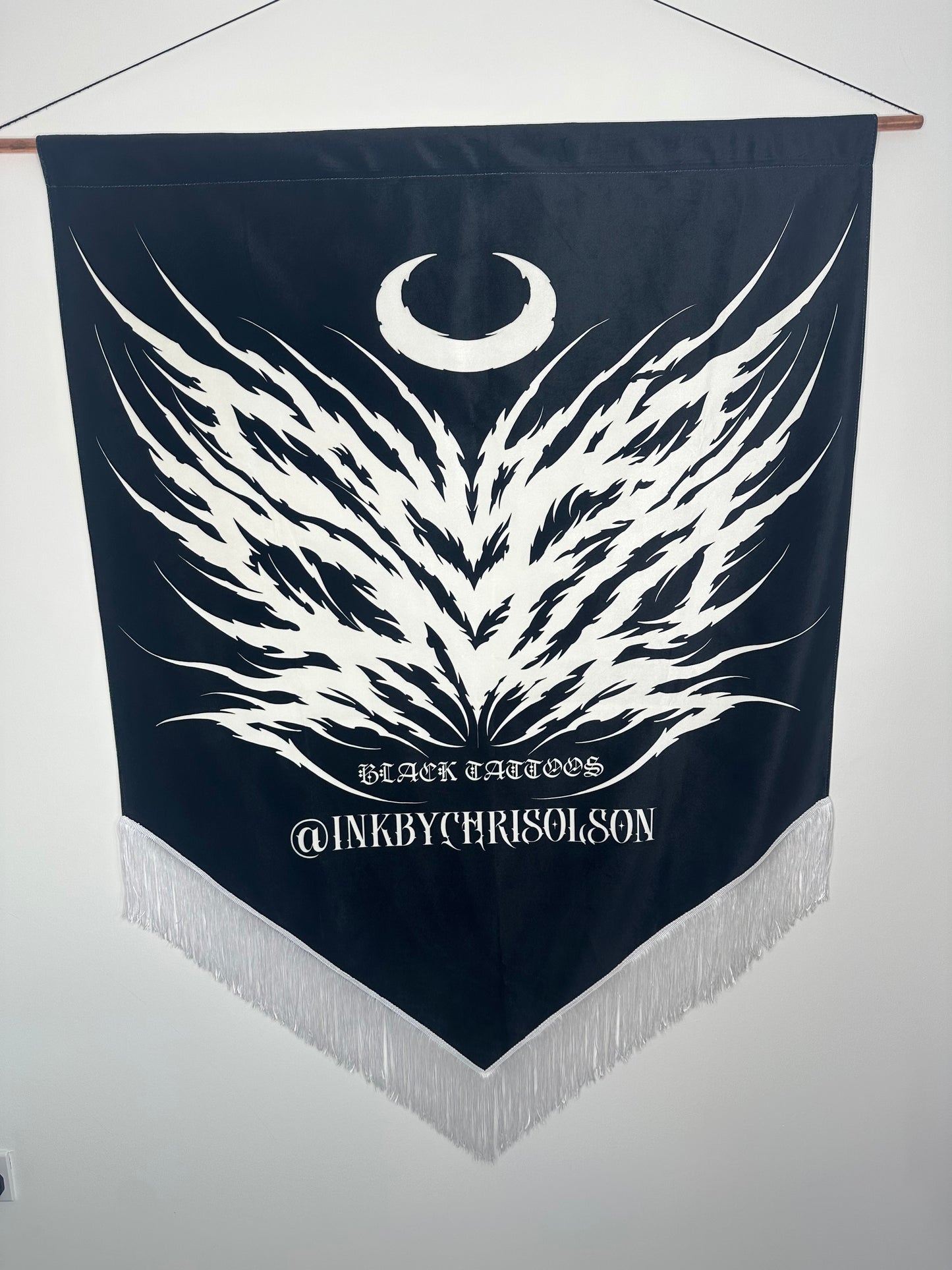 Tattoo Velvet Banner ~ Large