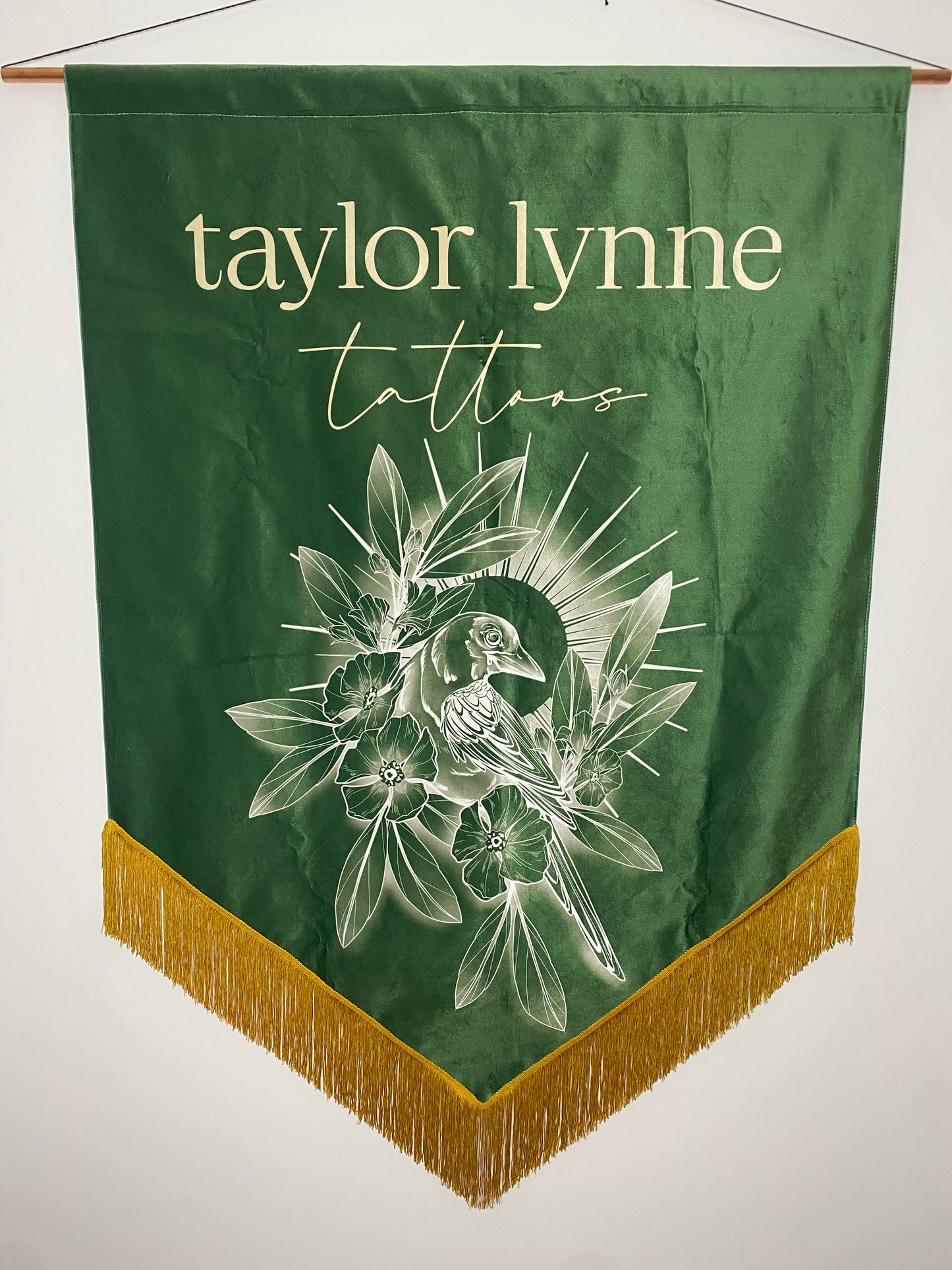 Tattoo Velvet Banner ~ Large