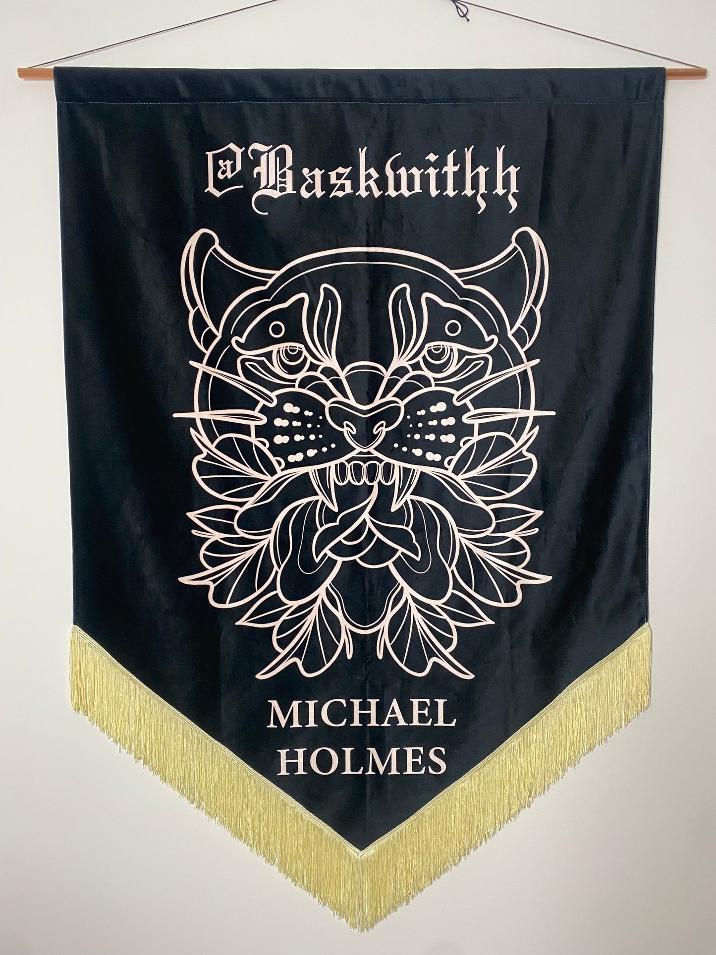 Tattoo Velvet Banner ~ Large