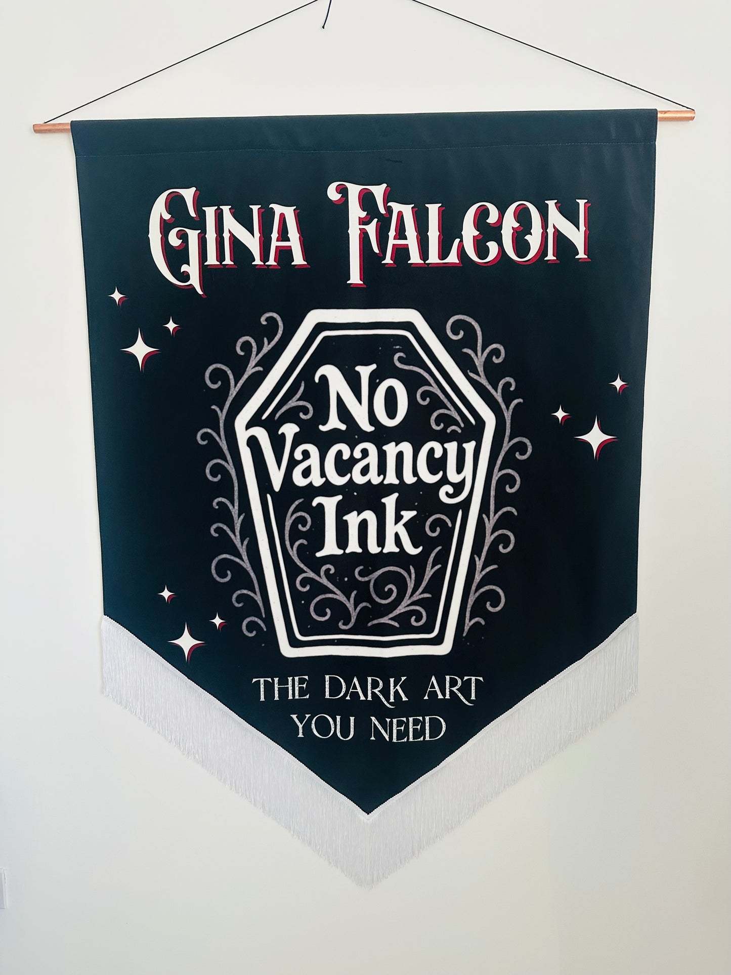 Tattoo Velvet Banner ~ Large
