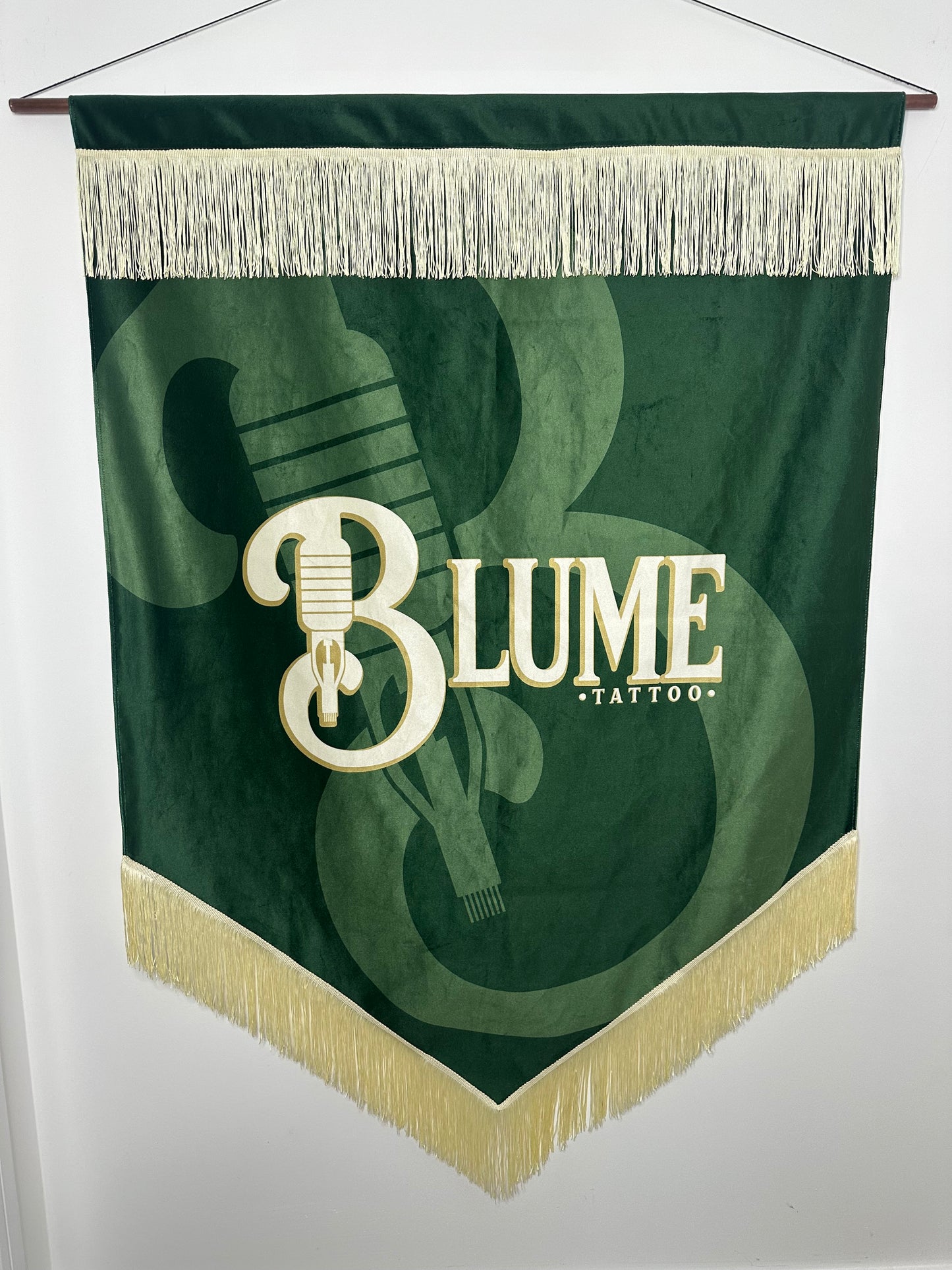 Tattoo Velvet Banner ~ Large