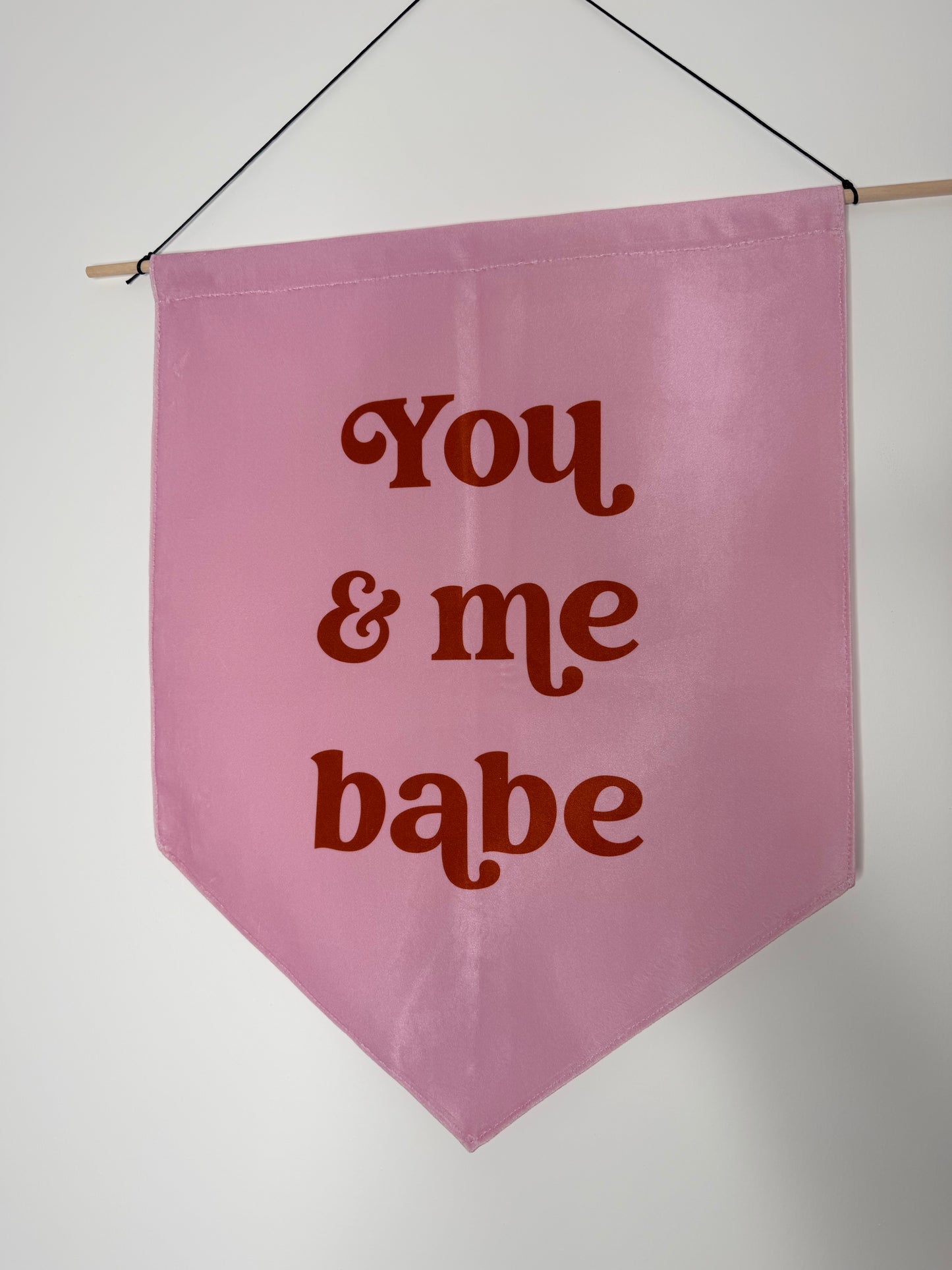 Velvet Decor Banner ~ Medium