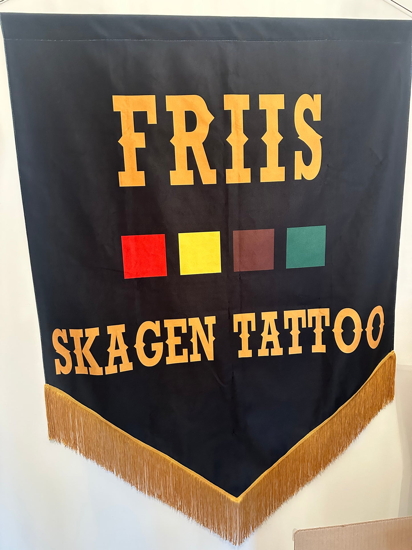 Tattoo Velvet Banner ~ Large