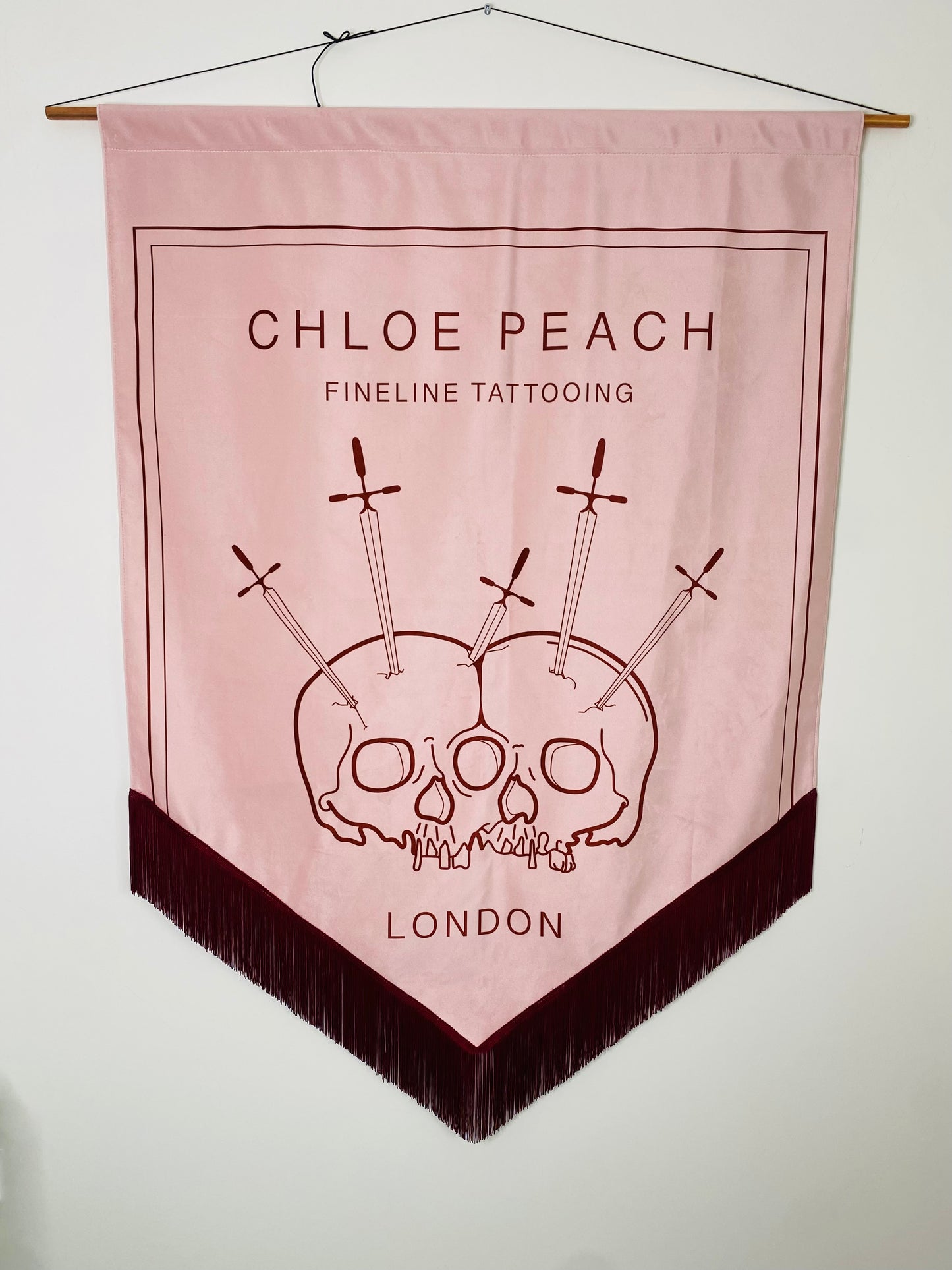 Tattoo Velvet Banner ~ Large