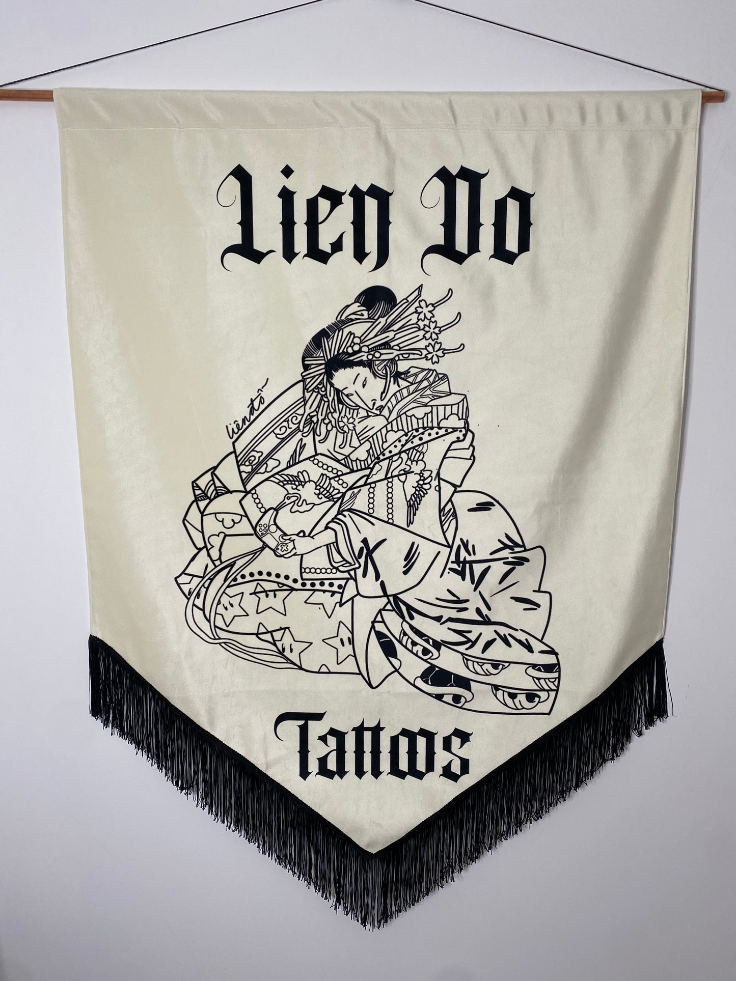 Tattoo Velvet Banner ~ Large
