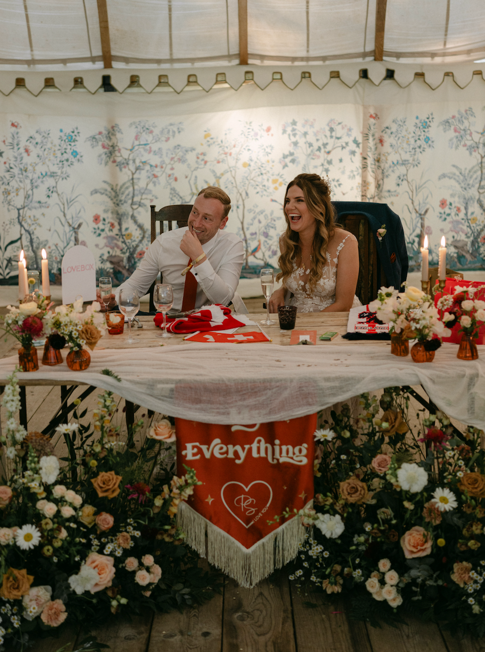 Velvet Wedding Banner ~ Medium