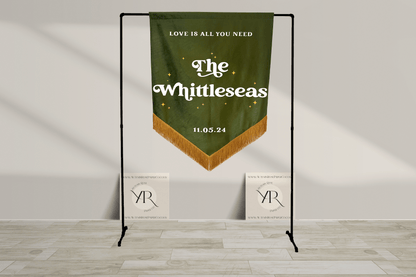 Wedding Banner, Wedding Banners, Velvet Wedding Banner, Custom Wedding Banner, Wedding Signage, Wedding Sign, Party Banner, Tattoo Banner, Tattoo Shop Banner, Small Business Banner, Small Business Signage